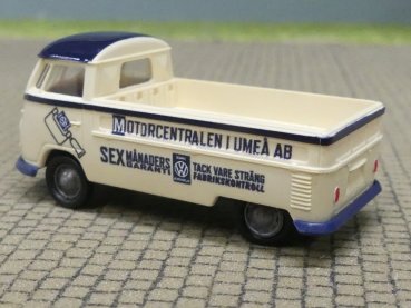 Preview: 1/87 Brekina VW T1b Motorcentralen Umea, Pritsche 1960, 32989